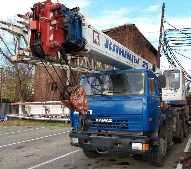 Автокран 25 т. КС-55713-1К