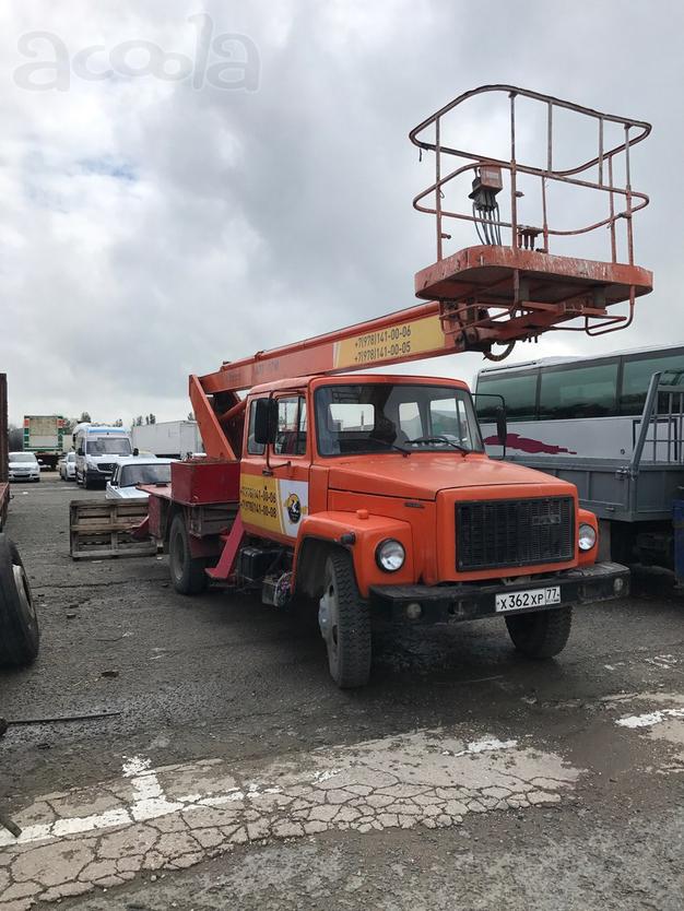 Автовышка ГАЗ АПТ-18М (ГАЗ-3309)