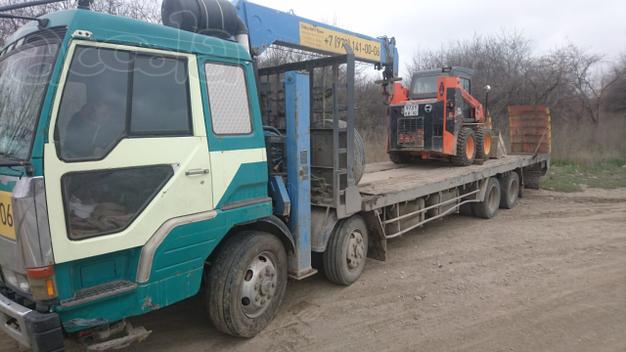 Манипулятор-эвакуатор грузовой Mitsubishi Fuso (гр/п до 20 т, стрела 4 т, вылет 16 м по вертикали)