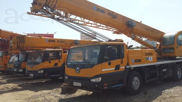 Автокраны XCMG в аренду QY25K5S